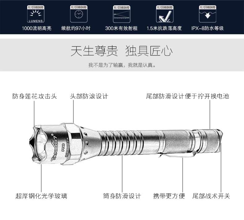 强光手电筒